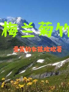 梅兰菊竹现代诗歌
